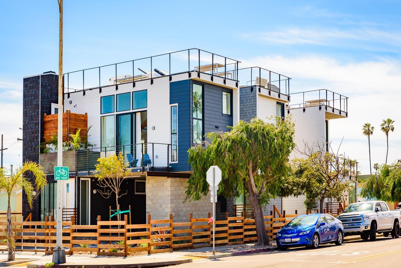 Modern Beach Home Steps To The Sand San Diego Extérieur photo