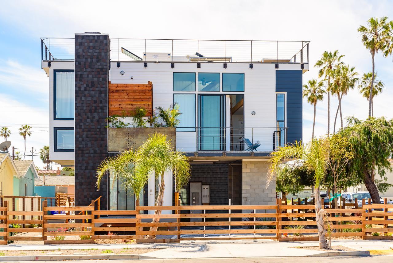 Modern Beach Home Steps To The Sand San Diego Extérieur photo