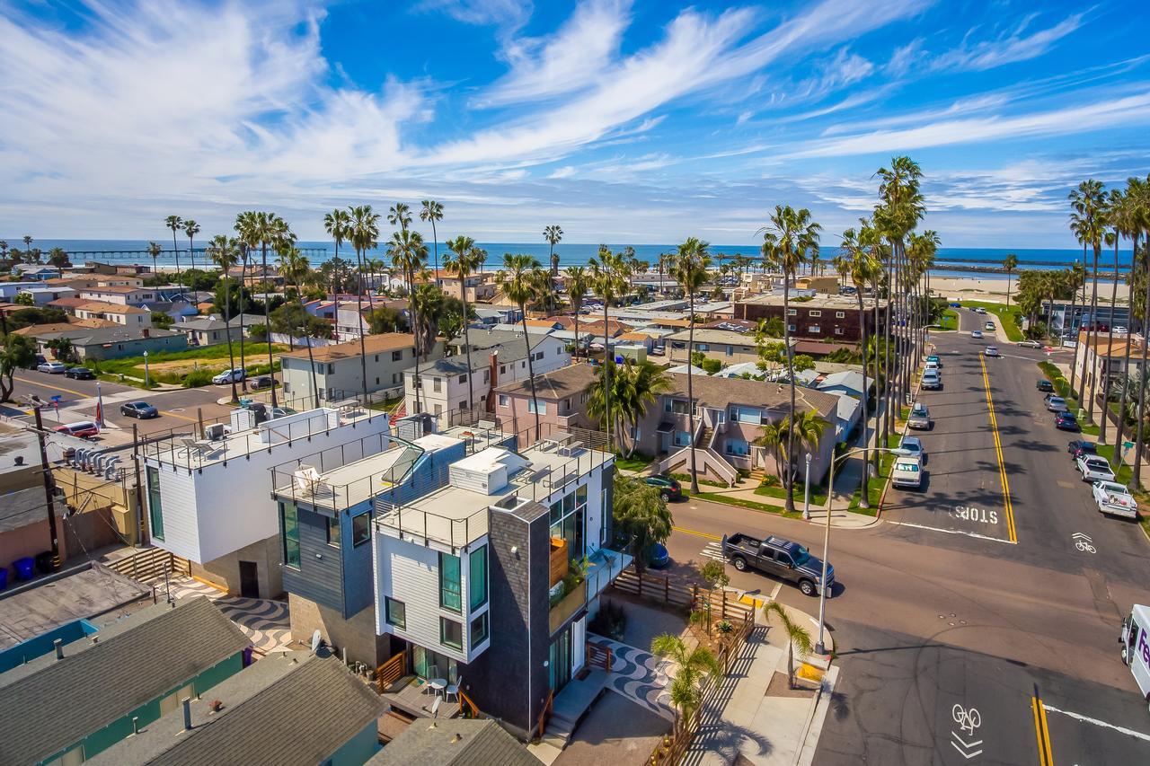 Modern Beach Home Steps To The Sand San Diego Extérieur photo